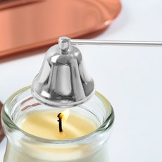 도매토피아 촛불끄는 캔들 스너퍼(벨) (실버), 1개