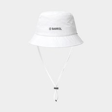 배럴 BARREL 베이직 솔리드 버킷햇 화이트 B4SUACP003WHT 391550