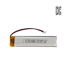 [리튬폴리머] DTP 601665 3.7V 560mAh, 1개입, 1개