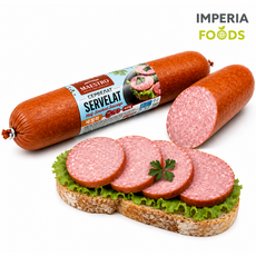 Колбаса Сервелат MAESTRO из говядины, курицы и свинины 450 г
