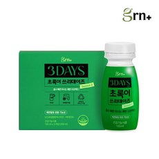 [지알앤] GRN 흡수빠른 마시는 쾌변 다이어트 시즌2 초록이 쓰리데이즈 2BOX (사과맛, 맛 선택:포도맛, 6개