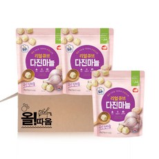 해표 리얼큐브 다진마늘, 3개, 23g