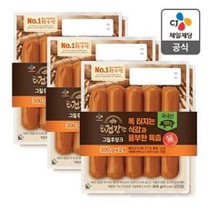 CJ제일제당 [CJ 제일제당]더건강한그릴후랑크300GX6, 300g, 6개