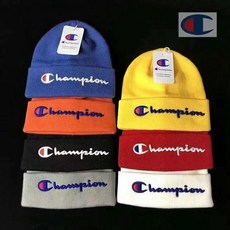 Champion 모자 챔피언 겨울 따뜻한 니트 모직 모자 남 여