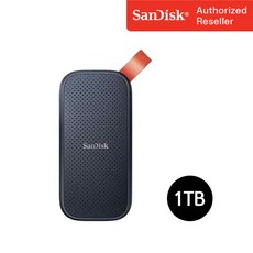 샌디스크 Portable SSD E30, 1TB, 블랙