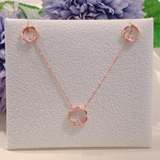 로제도르귀걸이목걸이세트