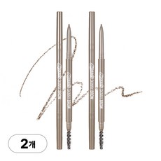 [1.5mm] 페리페라 스피디 스키니 브로우, (9호) 토프브라운, 2개