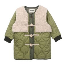 데님인더박스라인블럭조끼