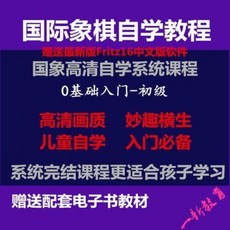 보드게임 체스 입문 동영상 강의 초급 교재 체스 과목 중국어 동영상 강의 초급 과정 입문