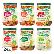 새미네부엌 김치양념 6종, 2세트, 670g