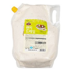 [쉐프원] 랜치드레싱 2kg, 1개