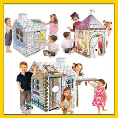 색칠하는스케치종이집