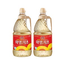 대상 쉐프원 화영 양조식초 1.8L, 2개