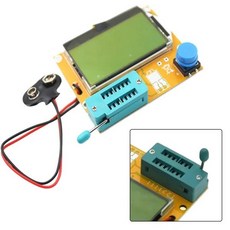 ESR 장비 트랜지스터 테스터 그래픽 LCR-T4 계량기 다이오드 6F22 LCD 백라이트, 01 CHINA