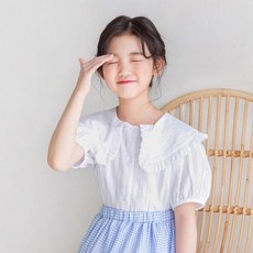 스타일노리터 레아 프릴 블라우스_괴정점 NC