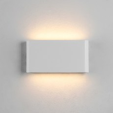 LED 모던투 2등 벽등 8W 실내 실외 방수 사각 벽부등 인테리어 조명, 모던투 2등 (화이트)