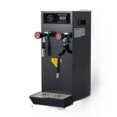 우유 스팀기 스티머 히터 카페 라떼아트 바리스타 거품기, 1개, 1. 12L 디지털-아테네 블랙 20L