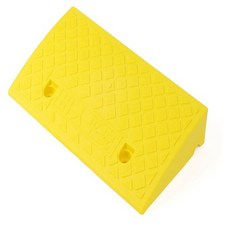 웨일베리나 상가용 컬러휠체어진입경사로패드 (50X27X9CM 옐로우) 장애인용 문턱받침대 낙상예방 매장 계단발판 유모차