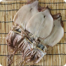 국내가공 반건조 오징어(피데기) 중/1.1kg(10미), 1박스