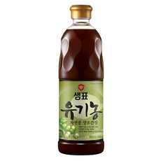 샘표 유기농 자연콩간장, 930ml, 3개