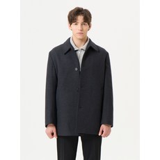 매장정품 ZIOZIA 남성 울 블렌드 하프 코트_AEE4CG1101 AEE4CG1101 475143