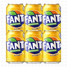 환타 파인애플 355ml 6개