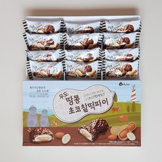 우도땅콩 초코찰떡파이 제주도 특산품, 3개, 432g