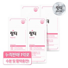 링티 복숭아맛, 116g, 4박스
