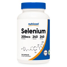 뉴트리코스트 셀레늄 200mcg 240캡슐 1병, 1개, 240정