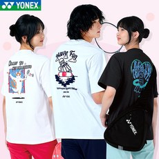 요넥스 YONEX-251TS053U 남여공용 반팔 오버핏 티셔츠 2025SS