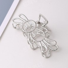 아이유곰돌이집게핀