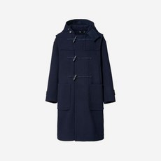 유니클로 +J 울 오버사이즈 더플 코트 네이비 - JP Uniqlo Wool OverSized Duffle Coat Navy