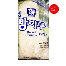 [더착한푸드]코알라 생빵가루 2K 식자재마트 대용량 업소용 생빵가루 빵가루 분식재료 습식빵가루