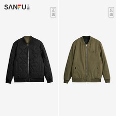 야구공인구 삼복 겨울 심플 비 슬림 숏 투웨이 패딩 코트