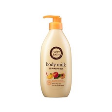 [ 해피바스 바디로션 ] 해피바스 정말 촉촉한 바디밀크450ml 해피바스바디밀크 해피바스 바디로션 바디오일 바디크림 바디클렌져 바디밀크(W020324), 매끈한몸만들기 1