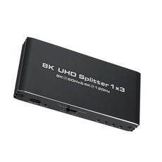 8K HDMI2.1분배기 1:3 노트북모니터2개연결 TV 분배기 스플리터 AOU077