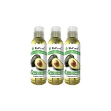 웰스오일 Well's 100% Pure Avocado Oil 순수 아보카도 오일 118ML (4oz) 3병, 3개