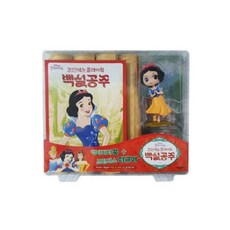 디즈니 백설공주 피규어 플레이북 : 색칠놀이 대형포스터 4장이 들어있어요