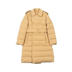 Burberry (명품) 버버리 더블 브레스트 벨티드 여성 롱 패딩 / 8097986