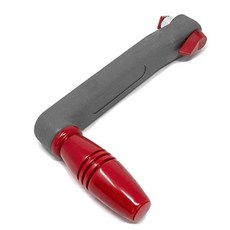[미국] 534914 Five Oceans Marine Floating Locking Winch Handle 8" 10" / Winch Handle Holder, 10 Grey w/ Red Handle