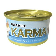 카르마 고양이 캔 가다랑어 치어 80g 24개입, 1개