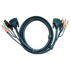 에이텐 2L-7D02U 1.8M KVM 케이블 (USB), 선택하세요