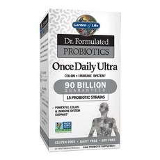  가든오브라이프 닥터 포뮬레이티드 프로바이오틱 유산균 원스 데일리 울트라 베지타리안 캡슐, 30정, 1개 