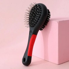 양면 애완 동물 빗 깨끗한 브러시 고양이 강아지 긴 짧은 머리, 1개