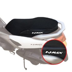 NMAX 쿨시트 쿨메쉬 3D 벌집 여름 안장 커버 통풍 시트, 블랙, 1개