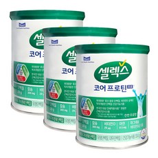 셀렉스 코어 프로틴 프로 류신단백질 저분자 가수분해 단백질 농축유청단백 분리대두단백 함유, 3개, 304g