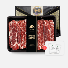 [추석앵콜] 참다른 호주산 블랙앵거스 LA갈비 선물세트 3kg+갈비 양념장 2팩, 1개