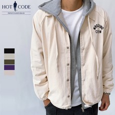 남자 겨울 크루맨 코치 자켓 NJ8021