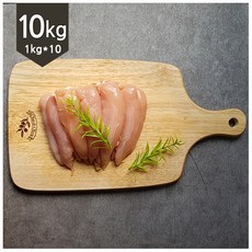 토탈닭컴 국내산 냉동 안심 1kg 10개