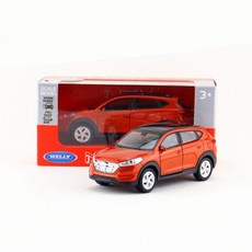 다이캐스트 제네시스 K8 비행기 아시아나1:36 Scale WELLY 장난감 차량 다이 캐스트 모델 Hyundai Tucson S, 01 주황색